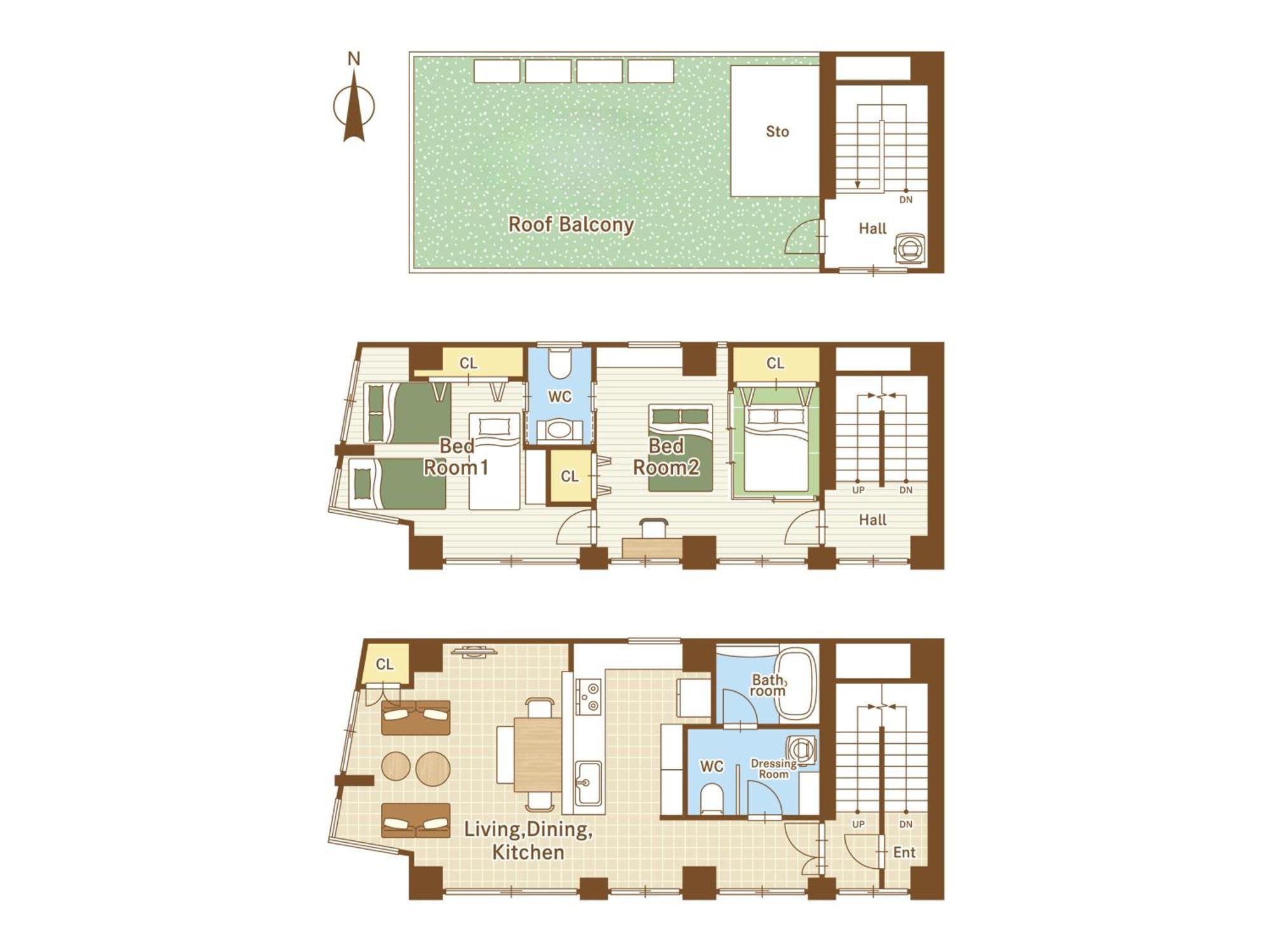 Finoa Ikebukuro Sky Terrace Apartment Präfektur Tokio